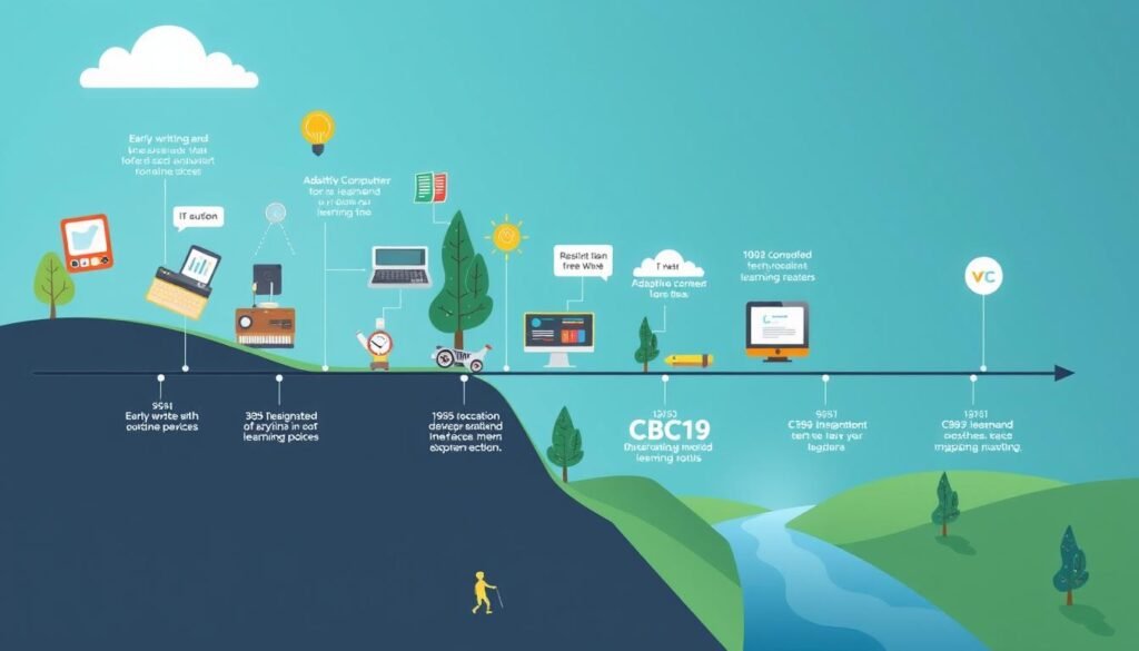 Evolution of assistive technologies for learners with disabilities