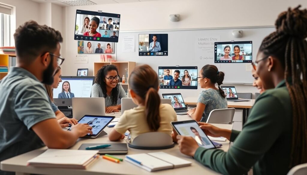 Video conferencing platforms in education