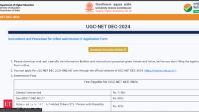 UGC NET December 2024 registration