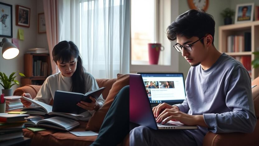 Online vs Offline UGC NET