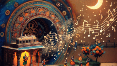 Aesthetics In Raga-Ragini Paintings