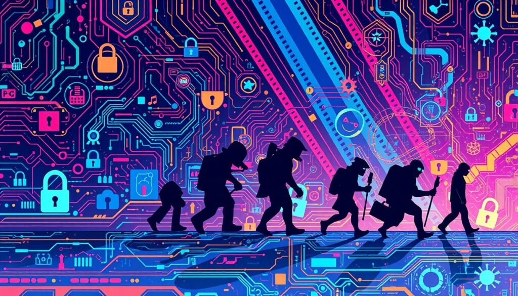 Evolution of digital security threats