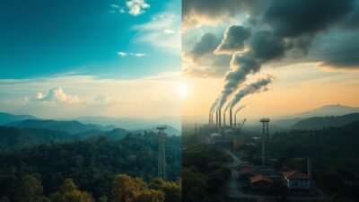 Anthropogenic activities and their impacts on environment