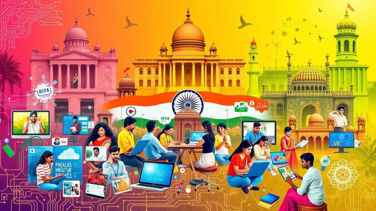 Digital Initiatives in Higher Education in India