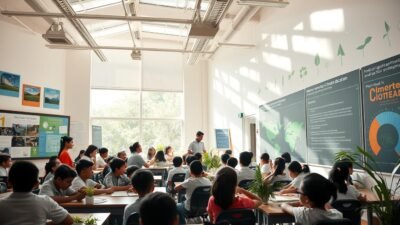 Economic Returns of Climate Change Education