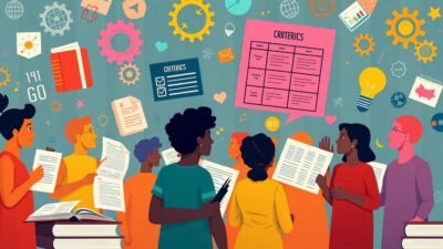 Rubrics in Self and Peer Evaluations