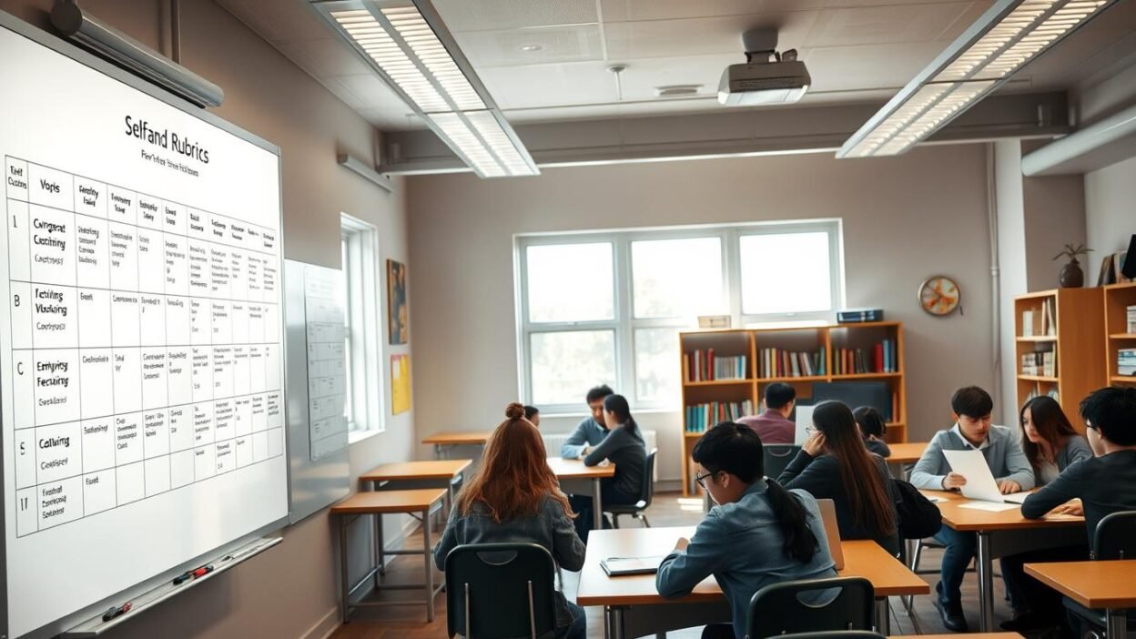 Rubrics in Self and Peer Evaluations