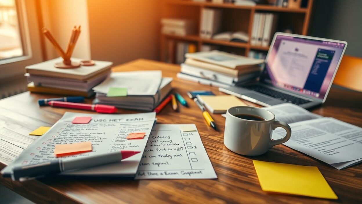 UGC NET final checklist