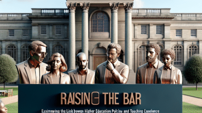 Higher Education Policies And Their Impact On Teaching Standards