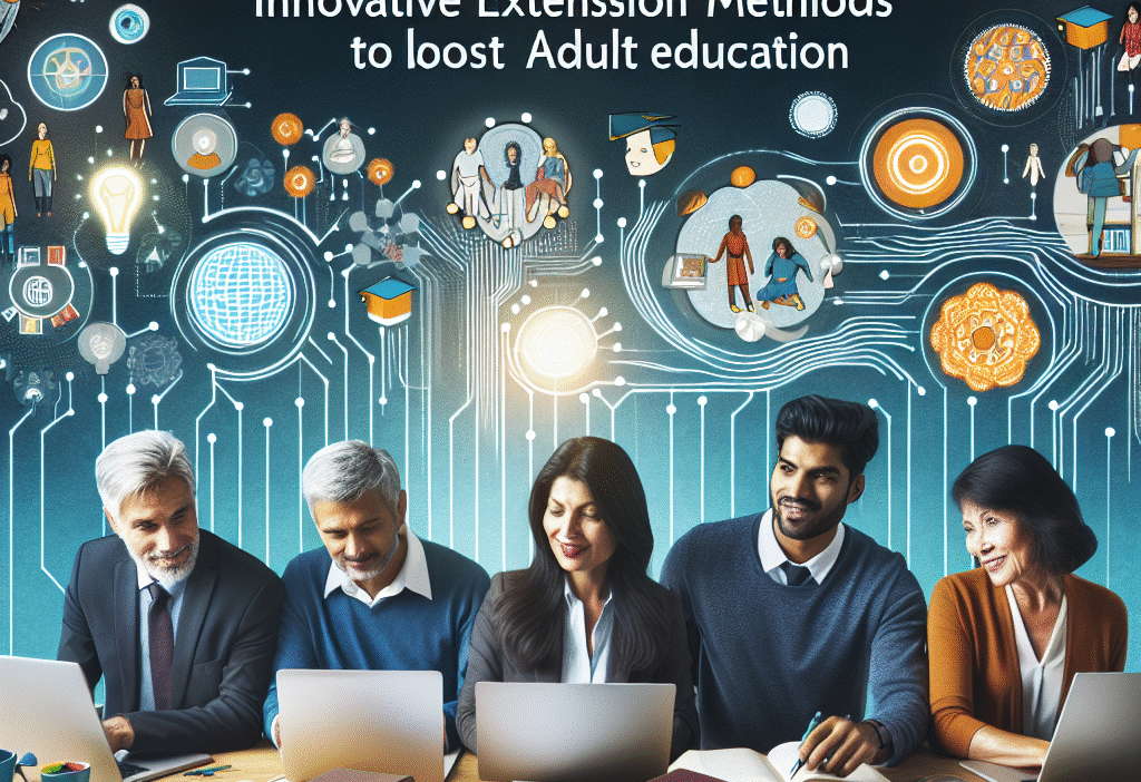 Extension Methods For Promoting Adult Education