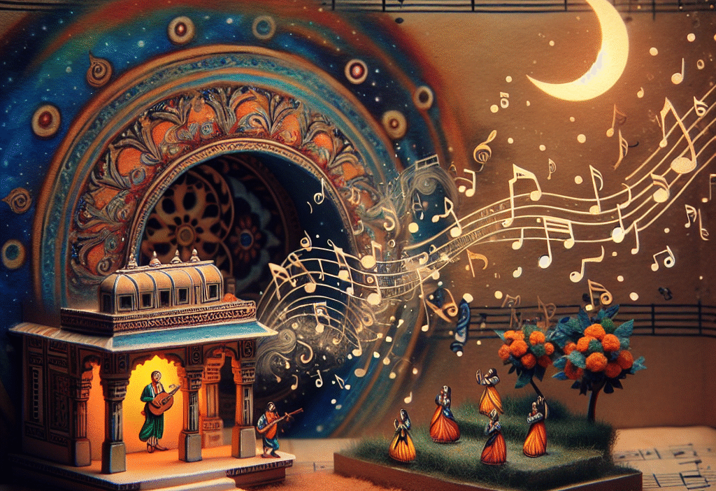 Aesthetics In Raga-Ragini Paintings