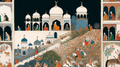 Development Of Mughal Miniature Paintings