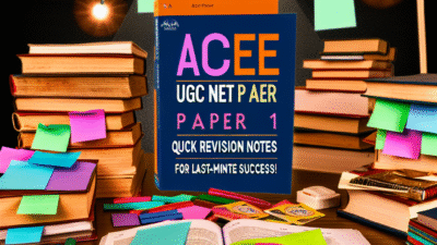 UGC NET Paper 1 quick revision notes