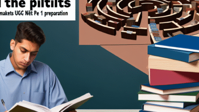 Common mistakes in UGC NET Paper 1 preparation