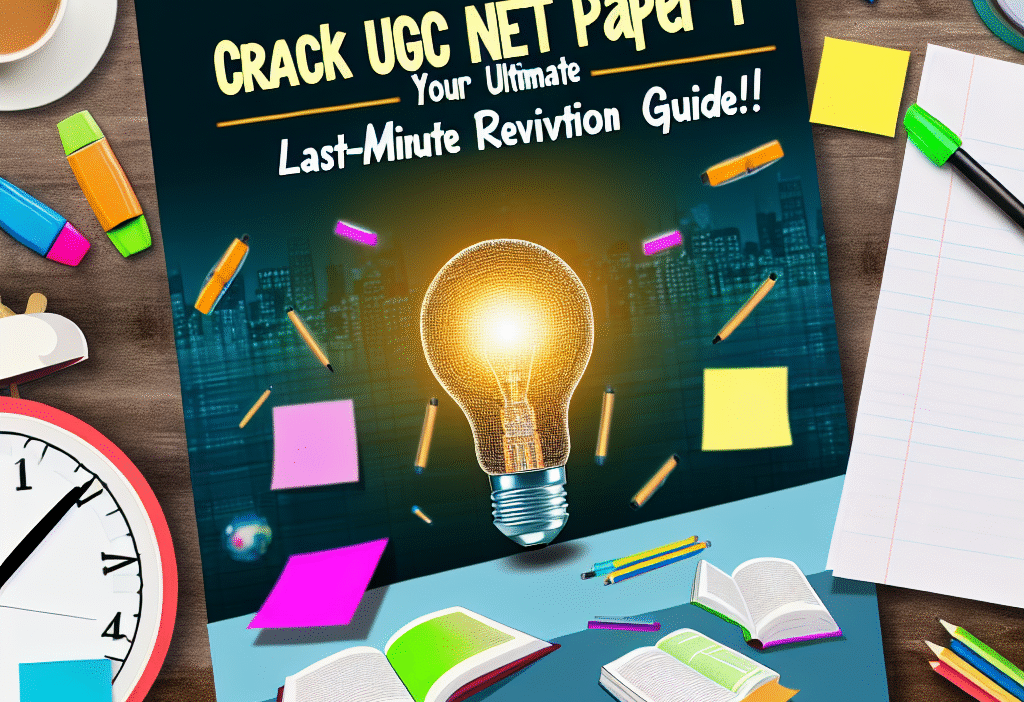 UGC NET Paper 1 last-minute revision