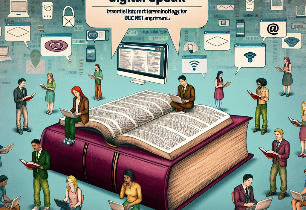 internet terminology UGC NET Paper 1