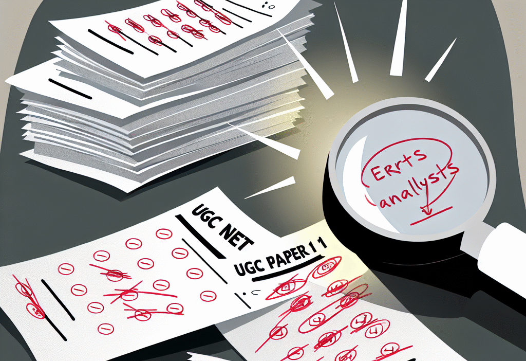 UGC NET Paper 1 error analysis