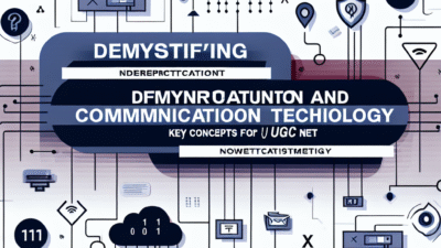 ICT basics for UGC NET Paper 1