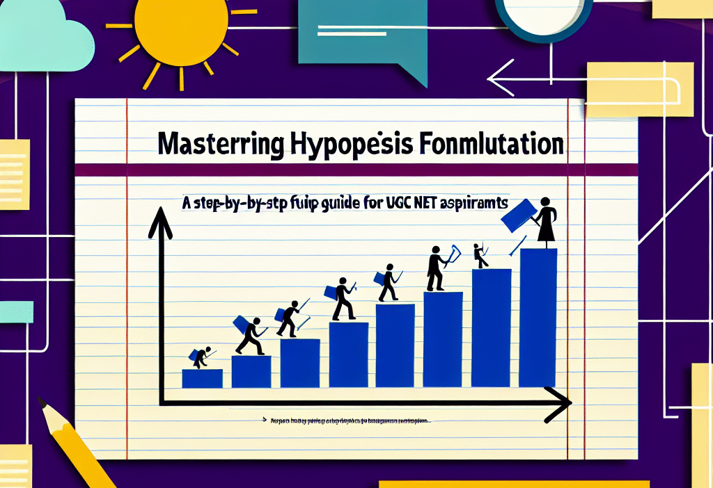 hypothesis formulation UGC NET Paper 1
