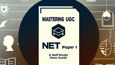 How to prepare for UGC NET Paper 1 without coaching