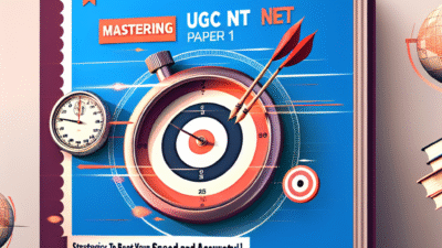 UGC NET Paper 1 accuracy and speed improvement