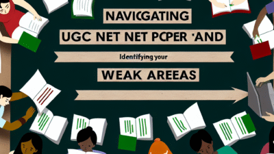 Strong vs weak areas in UGC NET Paper 1