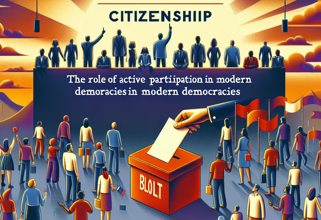 Citizenship And Democracy In Contemporary Political Discourse
