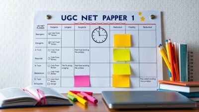Revision Plan for UGC NET