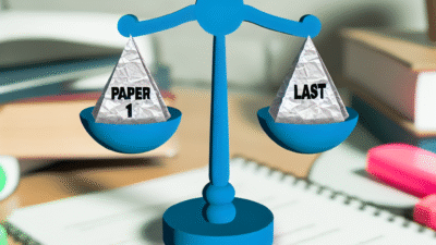 Strategy to attempt Paper 1 first or last