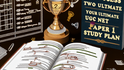 UGC NET Paper 1 two-weeks plan