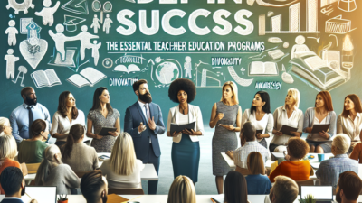 Meaning And Scope Of Teacher Education Programs