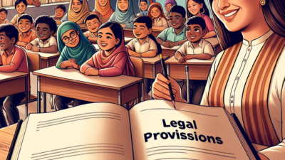 Legal Provisions For Inclusive Education In India