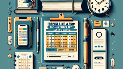 Mock test schedule for UGC NET Paper 1