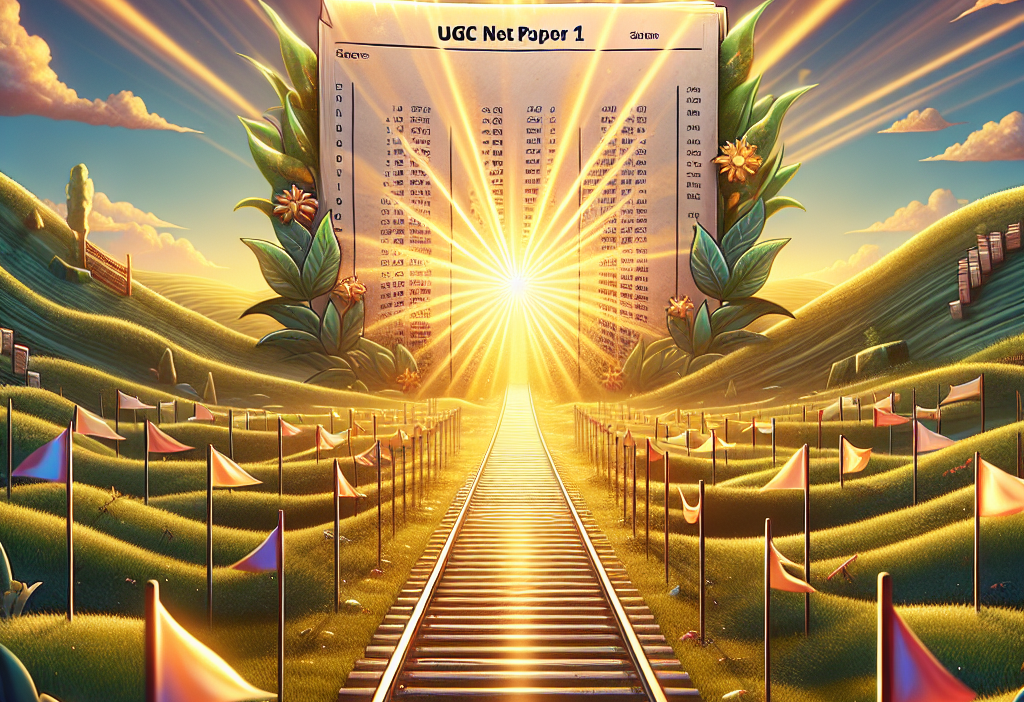 Daily target tracker for UGC NET Paper 1