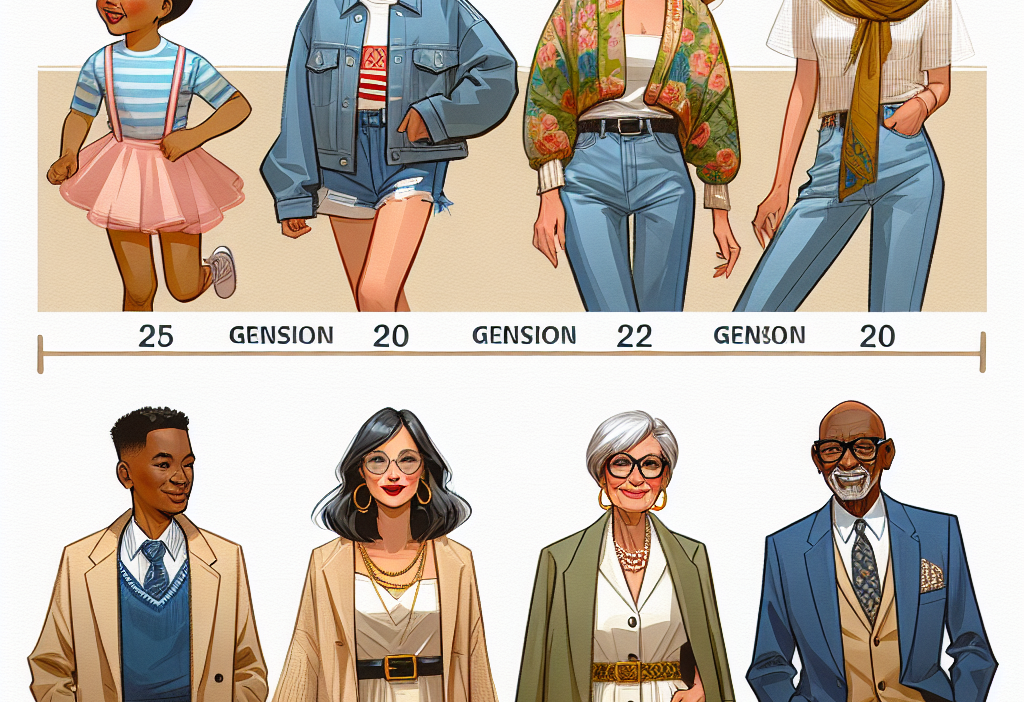 Selection Of Clothing For Different Age Groups