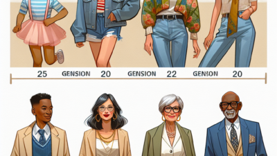 Selection Of Clothing For Different Age Groups