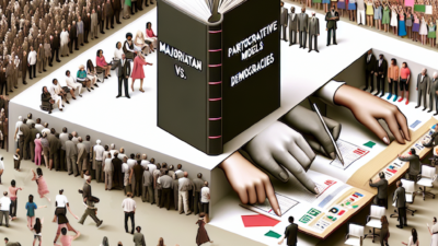 Understanding Majoritarian And Participatory Democracies