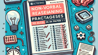 Non-verbal reasoning practice for Paper 1